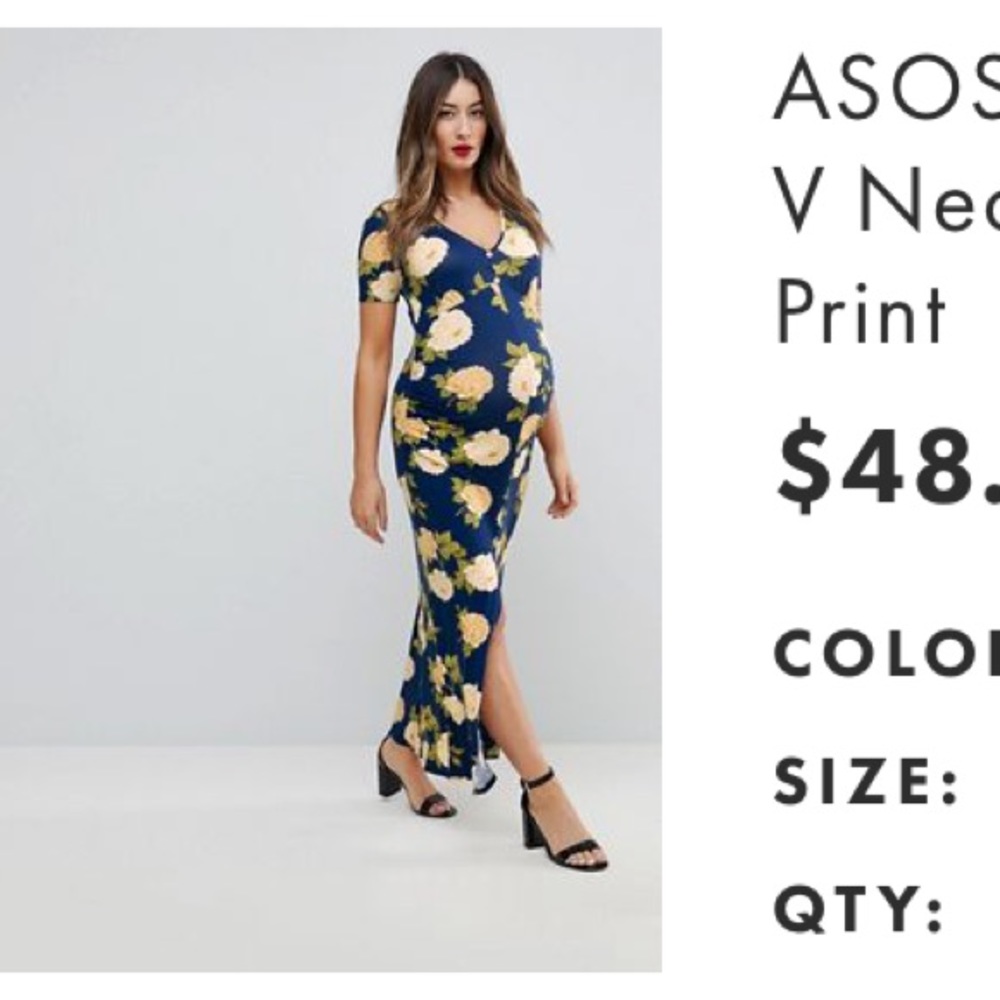 ASOS Maternity dress